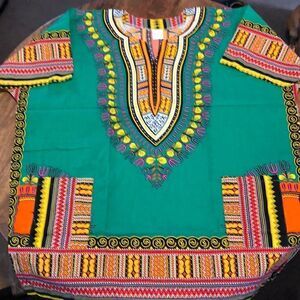 Big Mama Dakishi shirt green one size NWOT